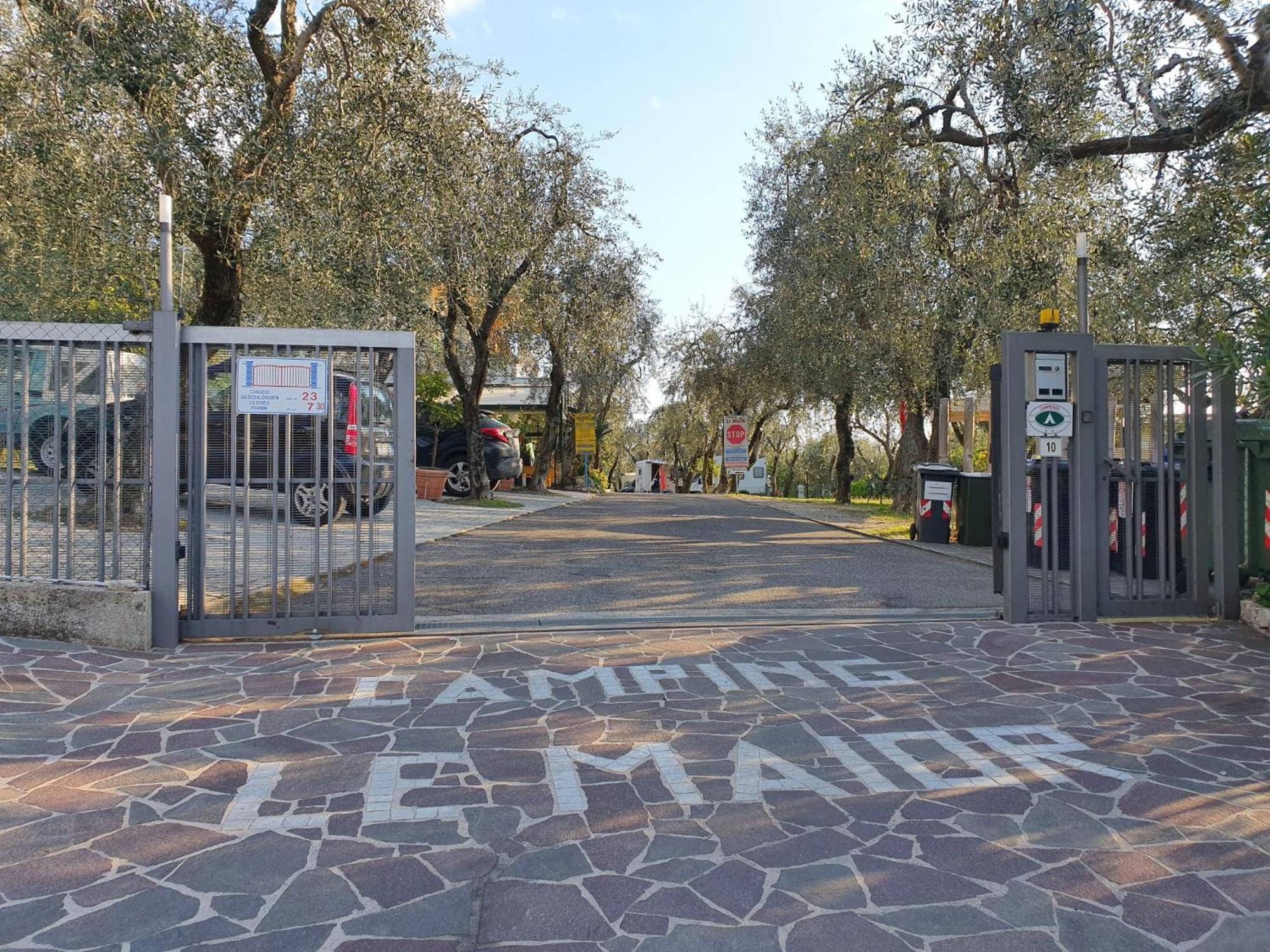 Camping Le Maior Бренцоне сул Гарда Екстериор снимка